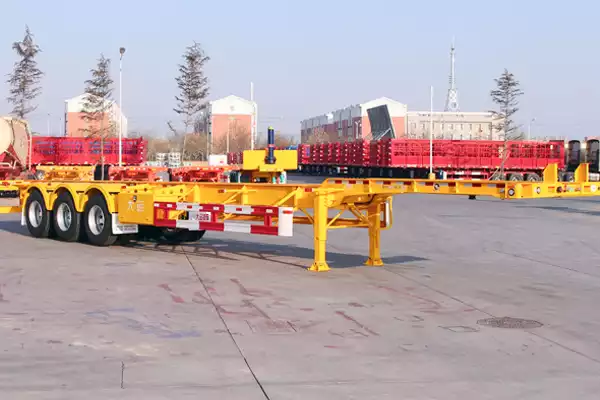 sale Dayun 45-foot container skeleton semi-trailer
