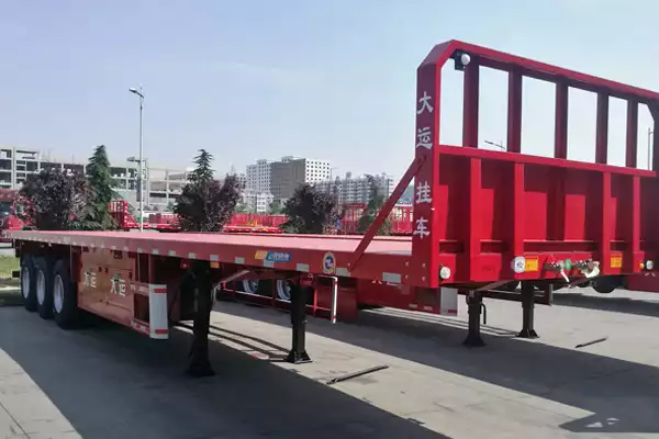 Dayun 13-meter flatbed semi-trailer