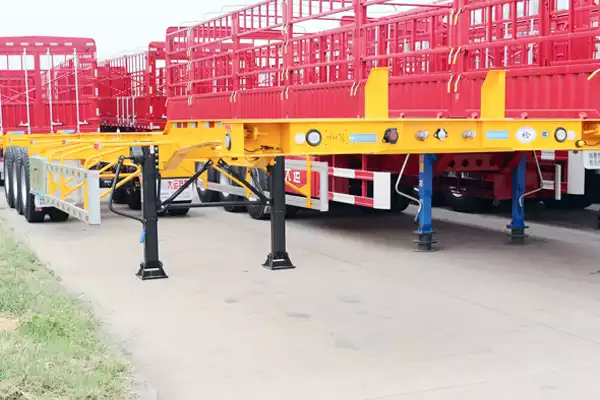 Dayun 45-foot container skeleton semi-trailer